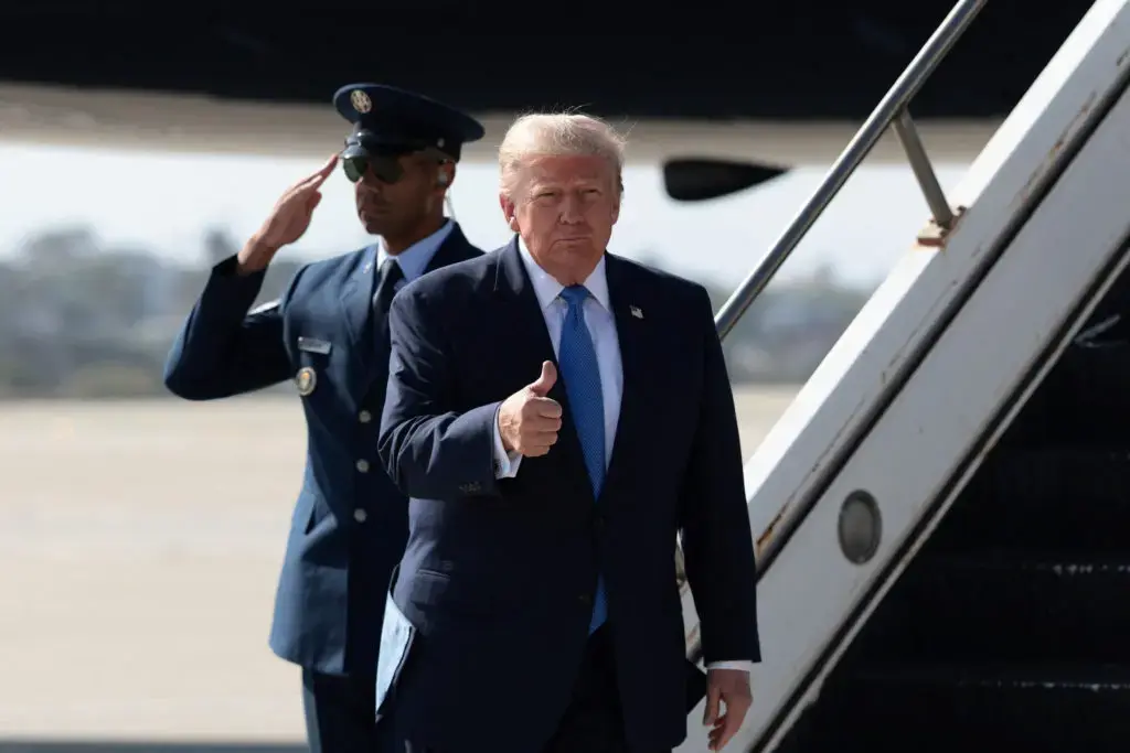 Trump Talks Economy in Las Vegas During Live Broadcast