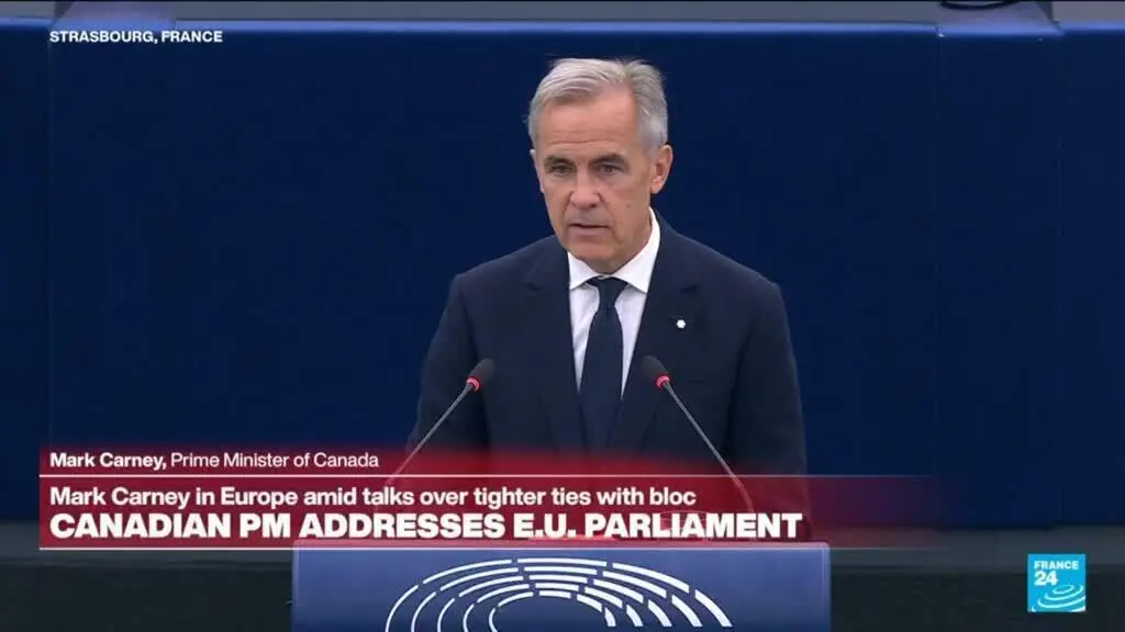 Mark Carney Delivers Key Economic Address to European Parliament